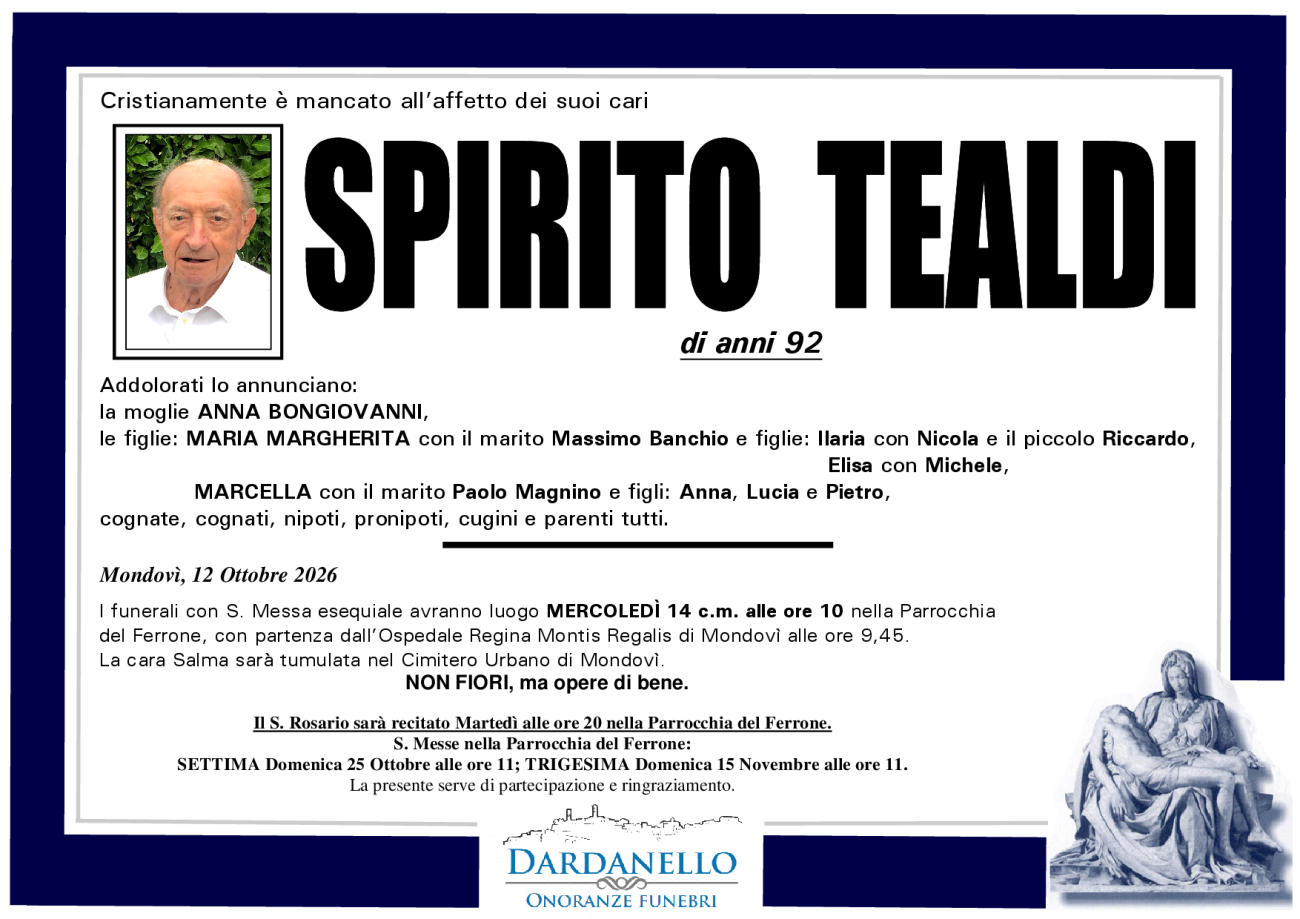 SPIRITO TEALDI