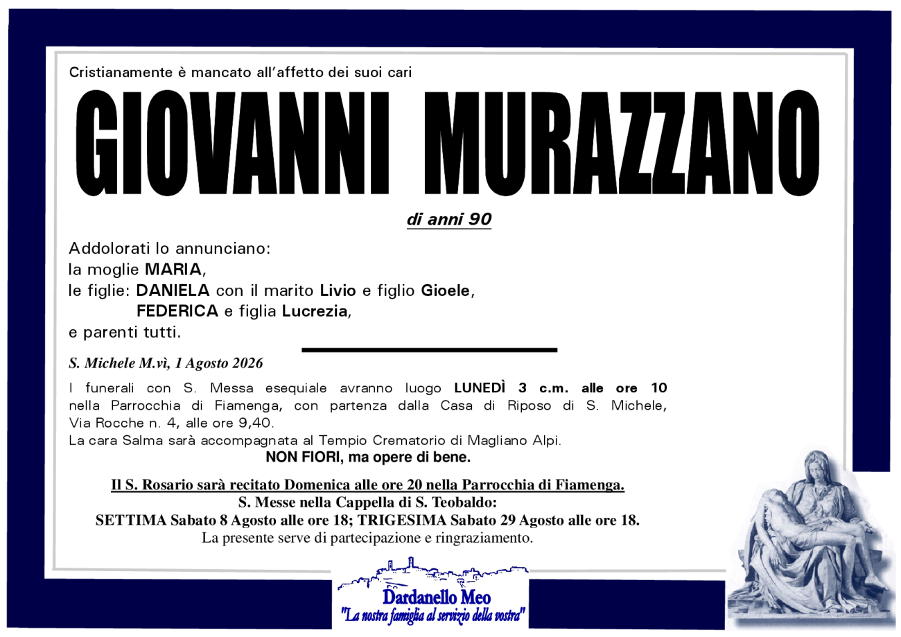 MURAZZANO GIOVANNI