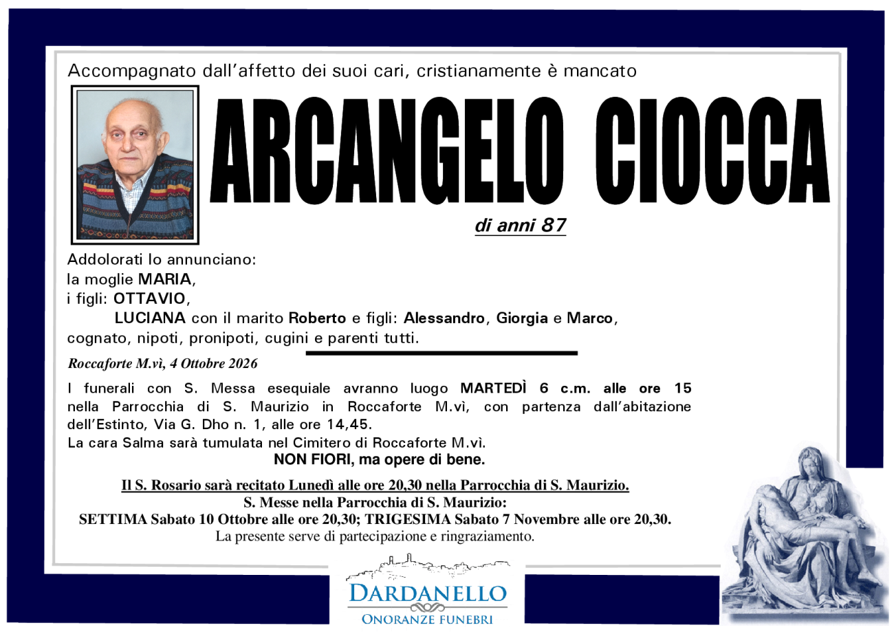 ARCANGELO CIOCCA