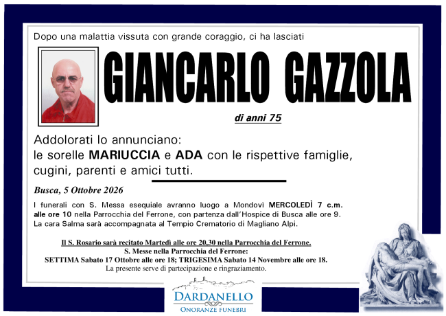 GIANCARLO GAZZOLA